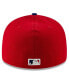 Men's Red Philadelphia Phillies National Baseball Hall of Fame Low Profile 59FIFTY Fitted Hat Красный, 7 1/2 - фото #3