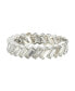 ფოტო #3 პროდუქტის Suzy Levian Sterling Silver White Cubic Zirconia Baguette Eternity Band Ring