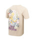 Фото #2 товара Men's Tan the Simpsons Bart Peace Angel T-Shirt