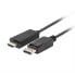 LANBERG 3 m HDMI To DisplayPort Converter - фото #4