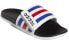 Фото #3 товара Шлепанцы спортивные Adidas Adilette Comfort Adjustable черно-белые