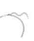 Swan, Gray, Rhodium Plated Iconic Swan Pendant Necklace