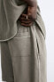 Фото #5 товара Шорты с контрастной вышивкой ZARA