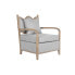 Фото #1 товара Кресло DKD Home Decor 66 x 70 x 88 cm 70 x 73 x 88 cm Ель Светло-коричневый Светло-серый
