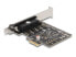 Фото #3 товара Delock 66324 - PCIe - RS-232 - VGA - Female - Full-height / Low-profile - PCIe 2.0 - RS-232
