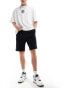 BOSS Green Headlo logo shorts in black