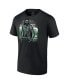 Men's Jaylen Brown Black Boston Celtics 2024 NBA Finals Champions MVP Big Tall T-Shirt Черный, 4XT - фото #4