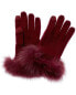 Фото #1 товара Sofiacashmere Cashmere Gloves Women's Red