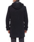 ფოტო #2 პროდუქტის Men Benjamin Wool Blend Classic Duffle Coat - Tall