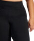 ფოტო #4 პროდუქტის Plus Size Flex Stretch Active Yoga Pants, Created for Macy's