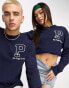 Polo Ralph Lauren x ASOS exclusive collab long sleeve t-shirt in navy with logo