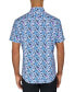 Фото #2 товара Men's Regular-Fit Non-Iron Performance Stretch Blurred Floral Button-Down Shirt