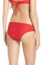 Фото #3 товара Heidi Klein Women's 187465 Puglia Fold Over Red Bikini Bottoms Swimwear Size M