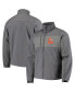 Men's Graphite Cleveland Browns Circle Zephyr Softshell Full-Zip Jacket