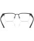 Men's Square Eyeglasses, EA113756-O