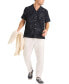Фото #4 товара Men's Miami Vice x Printed Short Sleeve Button-Front Camp Shirt
