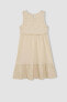Kız Çocuk Kolsuz Elbise C3057A824SM