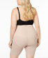 Women's Extra Firm Tummy-Control Sheer Trim Thigh Slimmer 2789