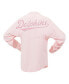 ფოტო #4 პროდუქტის Women's Pink Miami Dolphins Millennial Spirit Jersey T-shirt