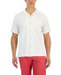 Фото #1 товара Men's Al Fresco Tropics Silk Short-Sleeve Shirt