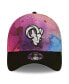 ფოტო #4 პროდუქტის Men's Pink, Black Los Angeles Rams 2022 NFL Crucial Catch 39THIRTY Flex Hat