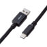 CableMod Classic Coiled Keyboard Cable USB-C zu USB Typ A, Midnight Black - 150cm