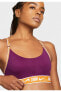 Фото #3 товара Спортивный женский топ Nike Dri-FIT Indy Logo фиолетовый