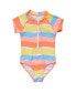 Toddler, Child Girls Good Vibes SS Surf Suit
