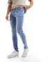 Фото #4 товара DTT stretch skinny fit jeans in light blue