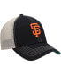 Фото #4 товара Men's Black San Francisco Giants Trawler Clean Up Trucker Snapback Hat