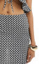 The Frolic textured gingham co-ord mini skirt in black