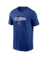 Фото #3 товара Men's Royal Chicago Cubs Team Engineered Performance T-shirt