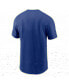 Men's Royal New York Giants Yard Line Fashion Asbury T-shirt