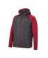 Men's Charcoal, Crimson Oklahoma Sooners Good On You Raglan Full-Zip Jacket