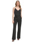 Women's Seam-Front Wide-Leg Pants