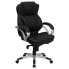 Фото #4 товара High Back Black Leather Contemporary Executive Swivel Chair