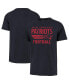 Фото #2 товара Men's Navy New England Patriots Wordmark Rider Franklin T-shirt