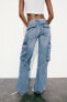 Trf cargo mid-rise jeans