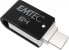 EMTEC T260B - 64 GB - USB Type-A / Micro-USB - 2.0 - 15 MB/s - Sleeve - Black - Stainless steel