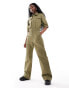 G-Star jumpsuit in khaki green grün, S - фото #1