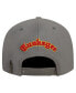 Men's Gray Tuskegee Golden Tigers Evergreen TU Snapback Hat