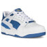 Фото #2 товара Puma Slipstream Suede Fs Logo Lace Up Mens Blue, White Sneakers Casual Shoes 38