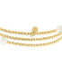 ფოტო #3 პროდუქტის EFFY® Cultured Freshwater Pearl (4-1/2 - 6mm) Coil Bracelet in 14k Gold