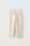 Linen suit trousers