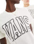 Vans arched line t-shirt in white