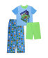 Фото #1 товара Пижама Minecraft Big Boys Pajamas 3 Pieces