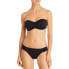 Фото #1 товара Tommy Bahama 298938 Women Pearl Twist Bandeau Bikini Top Black Size M