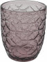 Фото #11 товара Villa d'Este Home Tivoli Geometry Water Glasses, Coloured Glass with Relief Finish, 240 ml, Pack of 6, Multi-Colour