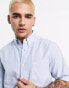 Fred Perry short sleeve oxford shirt in light blue