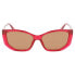 Очки KARL LAGERFELD 6071S Sunglasses Красный, Bright Red - фото #2